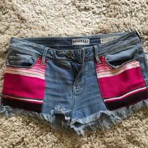 BULLHEAD DENIM CO/Pacsun, frayed short shorts